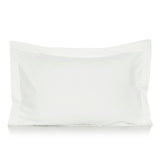 George Home Oxford cuff pillowcases in white, imported from the UK