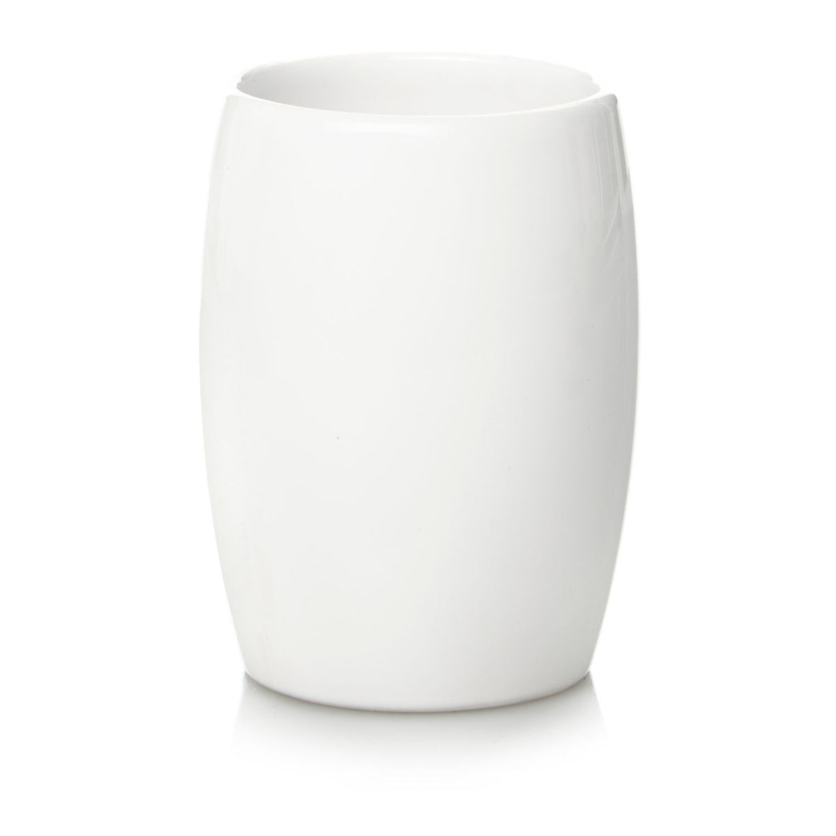 George Home white ceramic tumbler for bathroom (British brand)