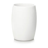 George Home white ceramic tumbler for bathroom (British brand)