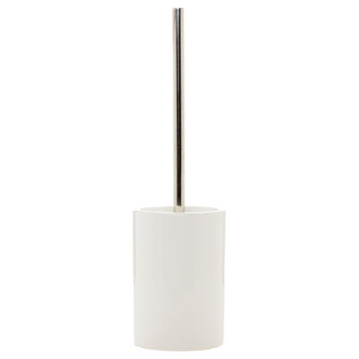 George Home white ceramic toilet brush set, UK version