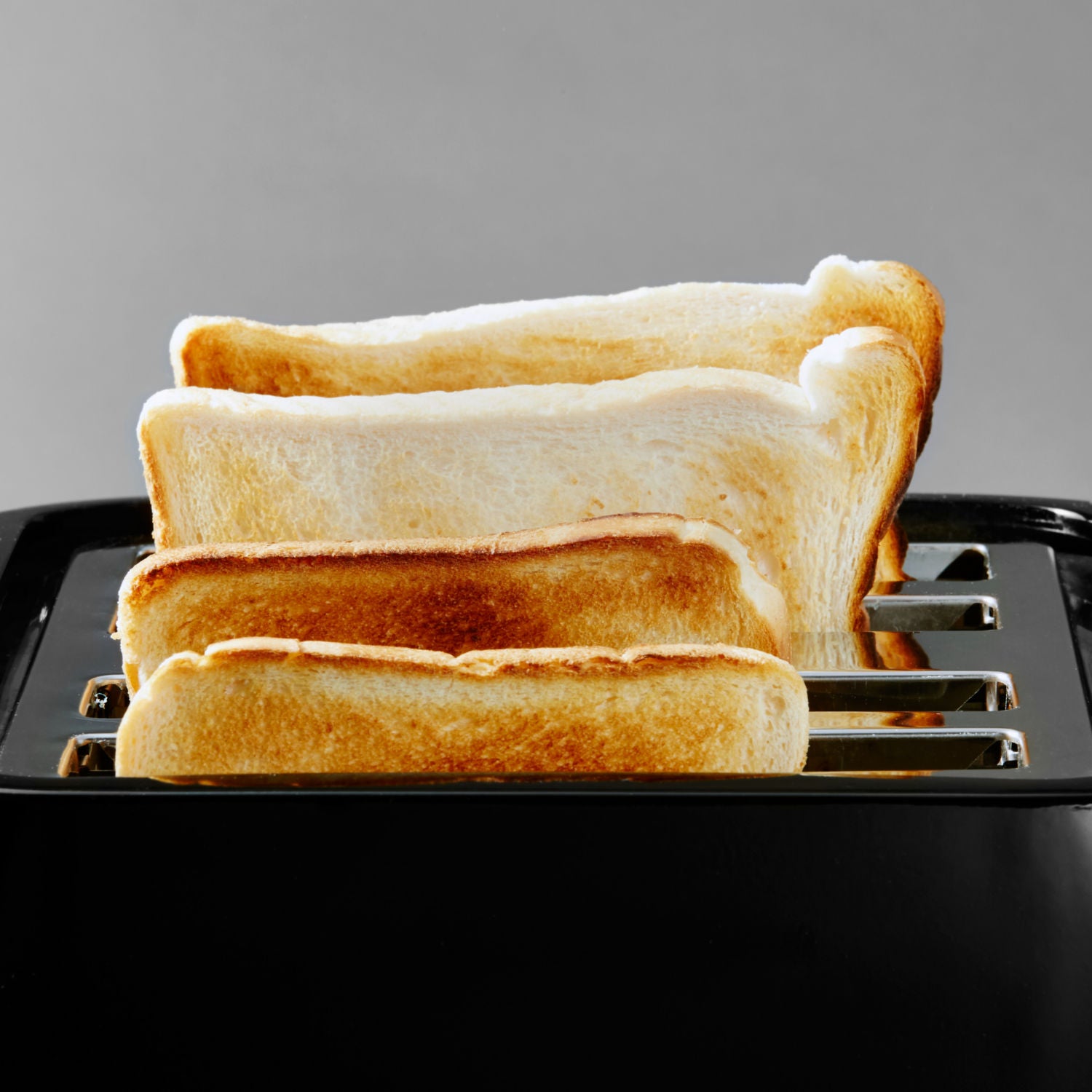 George Home Black 4 Slice Toaster, UK version