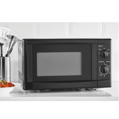 George Home manual microwave black 17L, imported from the UK