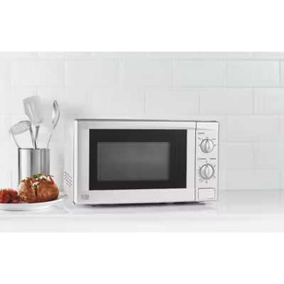 George Home 17L 700W Manual Microwave - Silver
