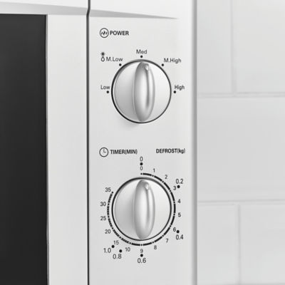 George Home manual microwave silver 700W 17L - British product