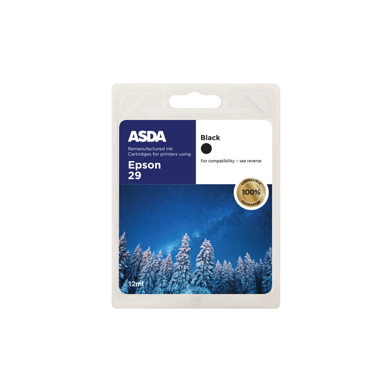 ASDA Epson 29 black ink cartridge - British product