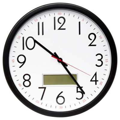 George Home digital wall clock, UK version