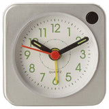 Reloj despertador de viaje George Home plateado, versión para Reino Unido