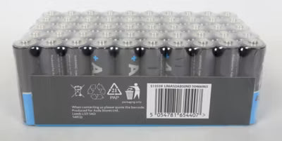 ASDA ASDA AA Long Life Super Alkaline Batteries 50 Pack- Buy online at McGrocer