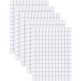 George Home pack of five tea towels black and white (British brand)