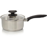 George Home stainless steel saucepan 16cm with lid, UK version