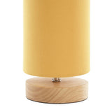 George Home mustard cylinder table lamp (British brand)