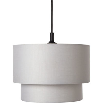 ASDA George Home Grey Two-Tier Pendant Light Shade- Buy online at McGrocer