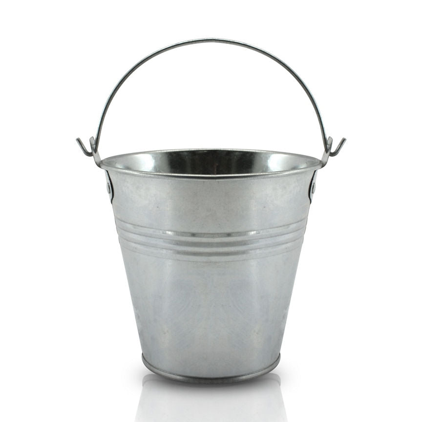 ASDA Galvanised Planter Bucket 11.5cm GOODS ASDA   