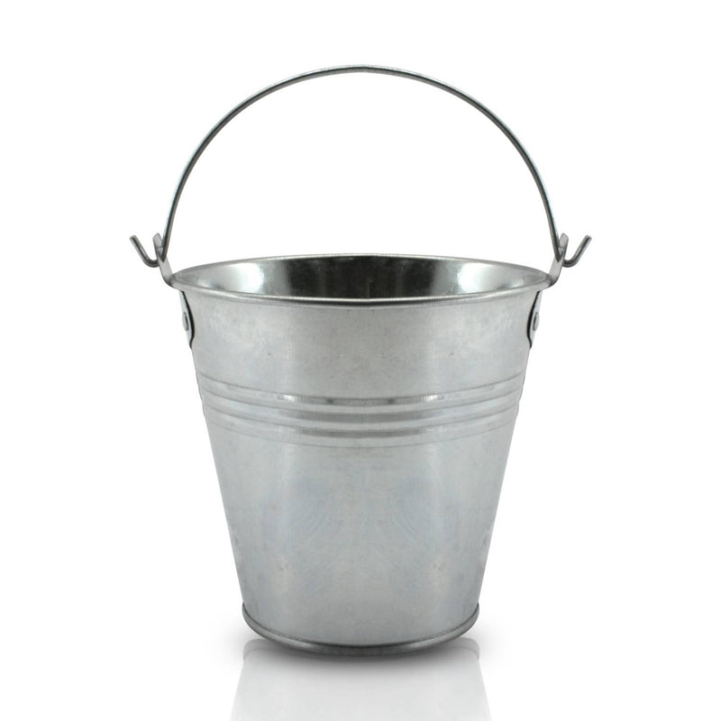 ASDA galvanised planter bucket 11.5cm (British brand)