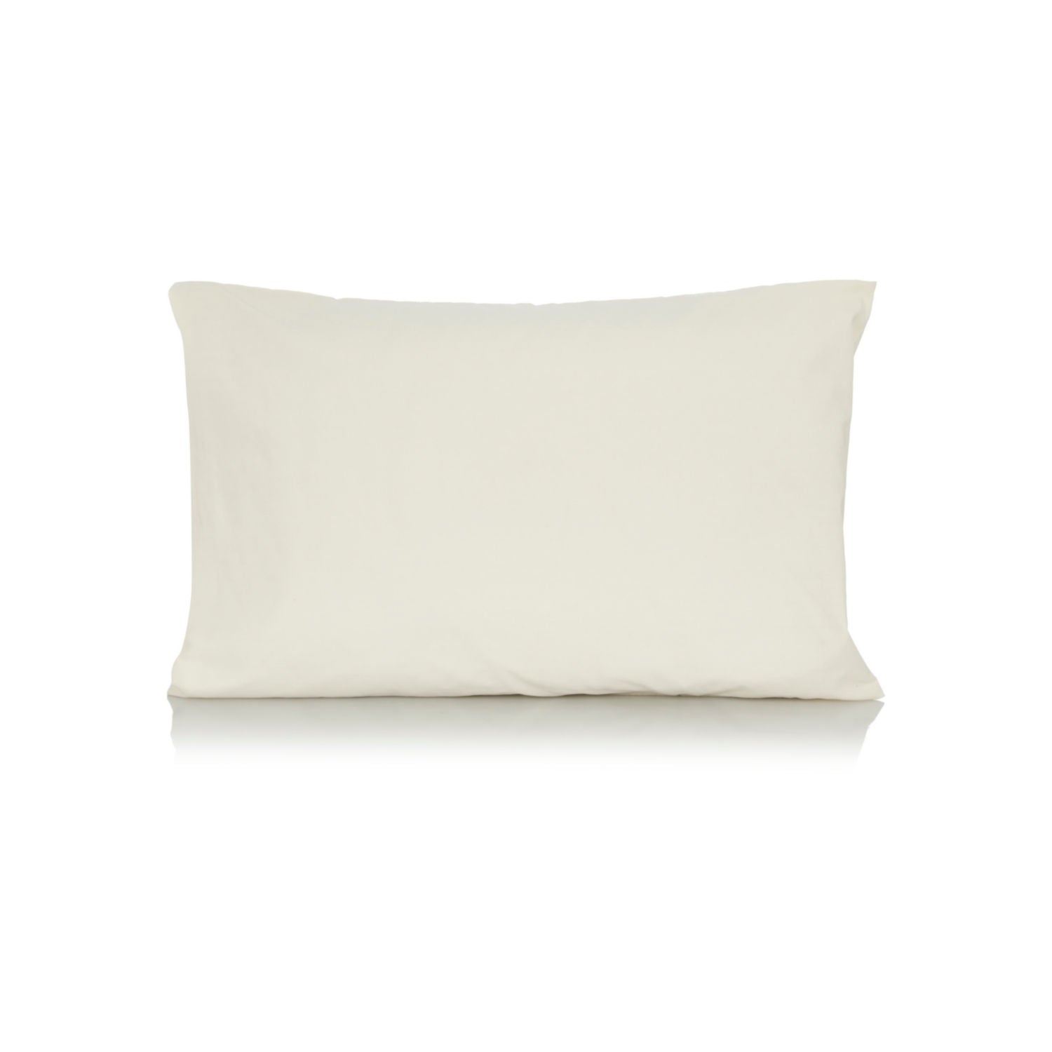 George Home cream pillowcase pair 48x74 cm - British product