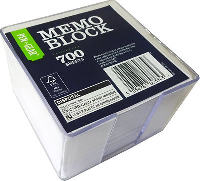 Pen & Gear memo block, imported from the UK