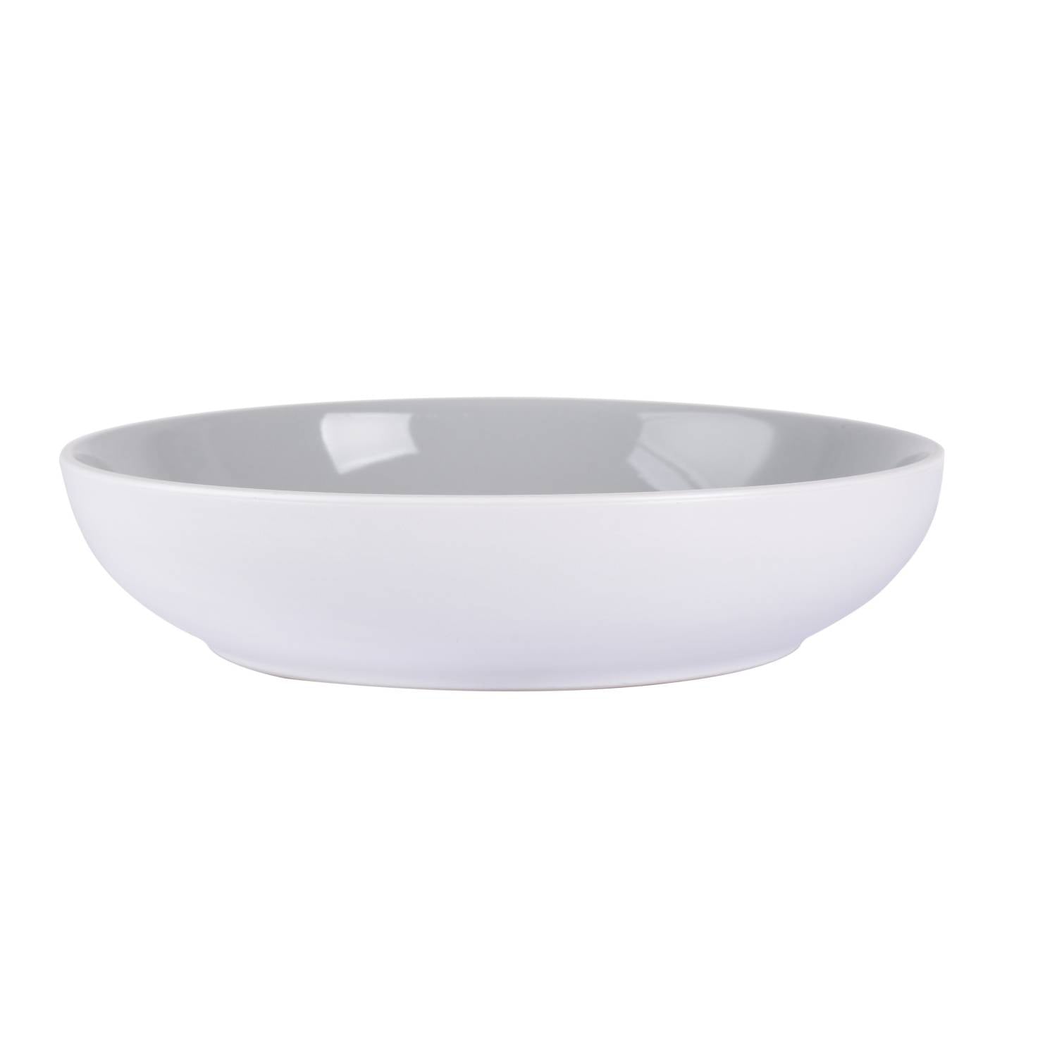 George Home two tone pasta bowl grey, imported from the UK