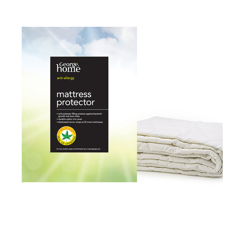 George Home anti-allergy mattress protector King, imported from the UK