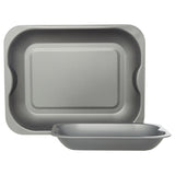 George grey roaster set two pack including 38cm and 28cm, UK version