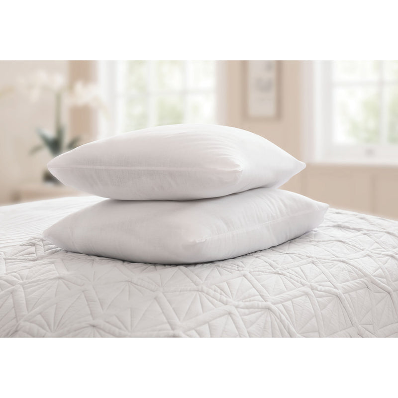 George Home Soft Touch Extra Support Pillow Pair, UK version