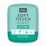 George Home 10.5 Tog Soft Touch Microfibre Single Duvet, UK version