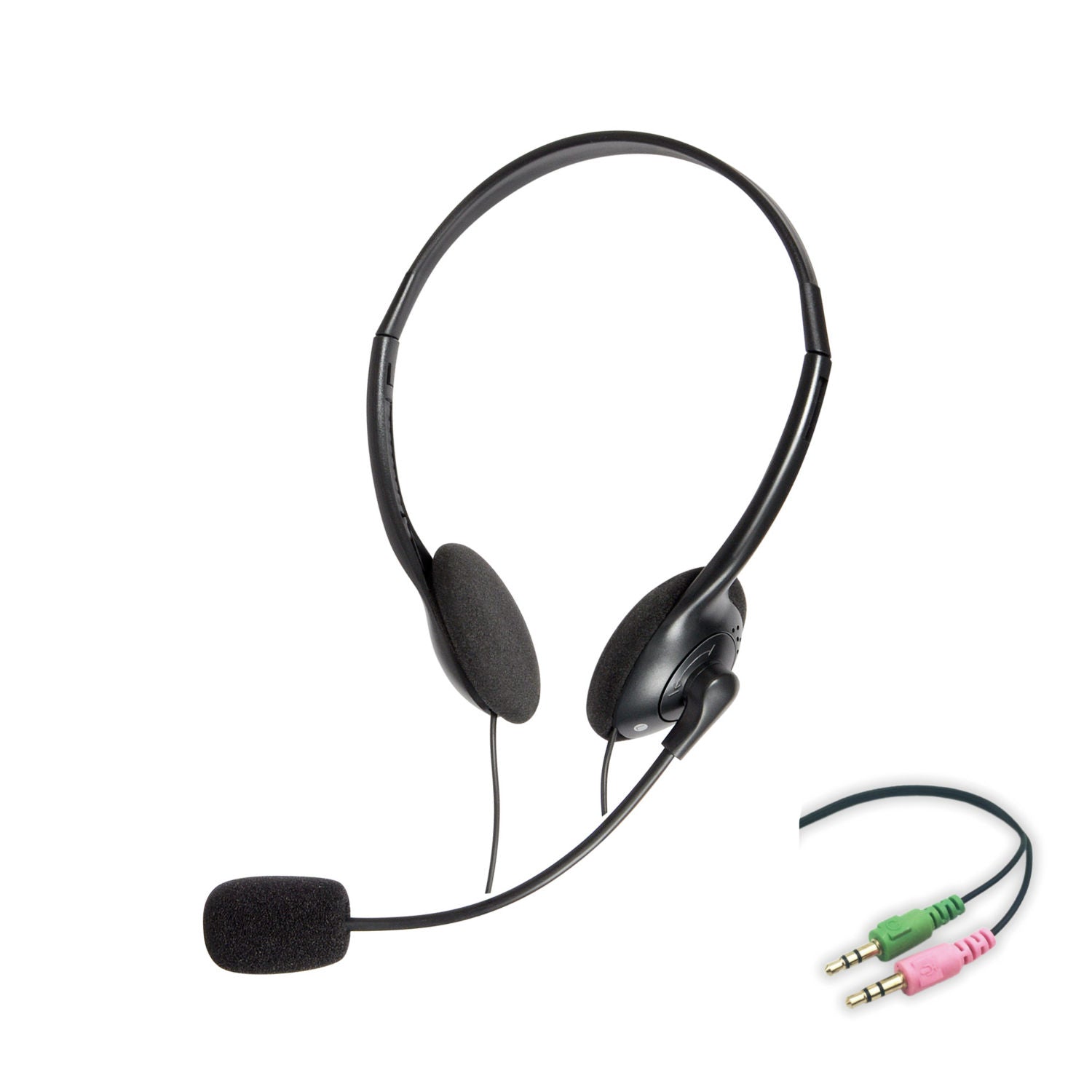ONN stereo PC headset with microphone - British product