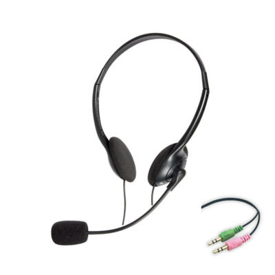 ONN stereo PC headset with microphone - British product