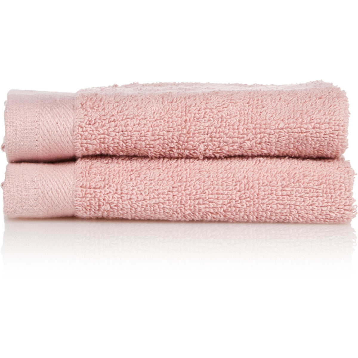 George Home dusky pink cotton face cloth - British product