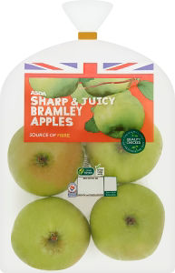ASDA Sharp & Juicy Bramley Apples - British product