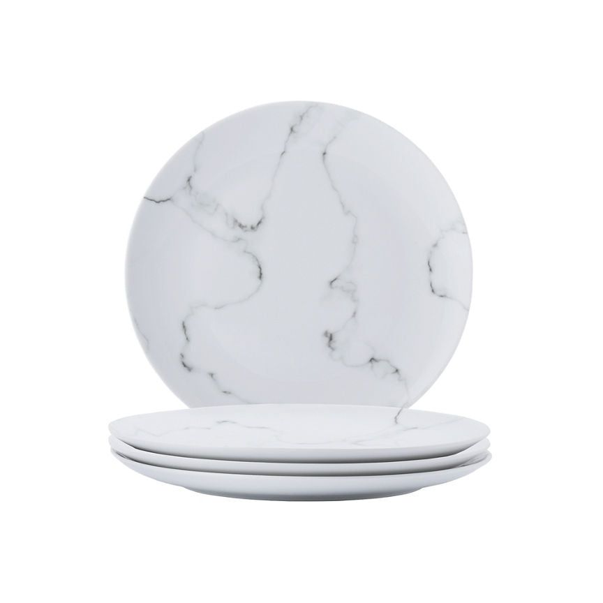 George Home Marble-effect Dinner Plate GOODS ASDA   