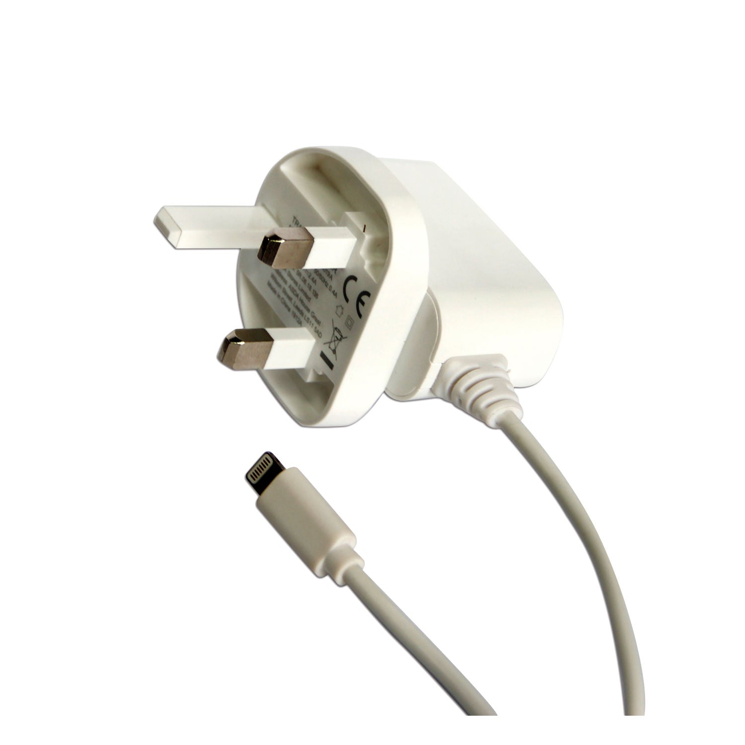 ONN Lightning Connector 12W wall charger, imported from the UK