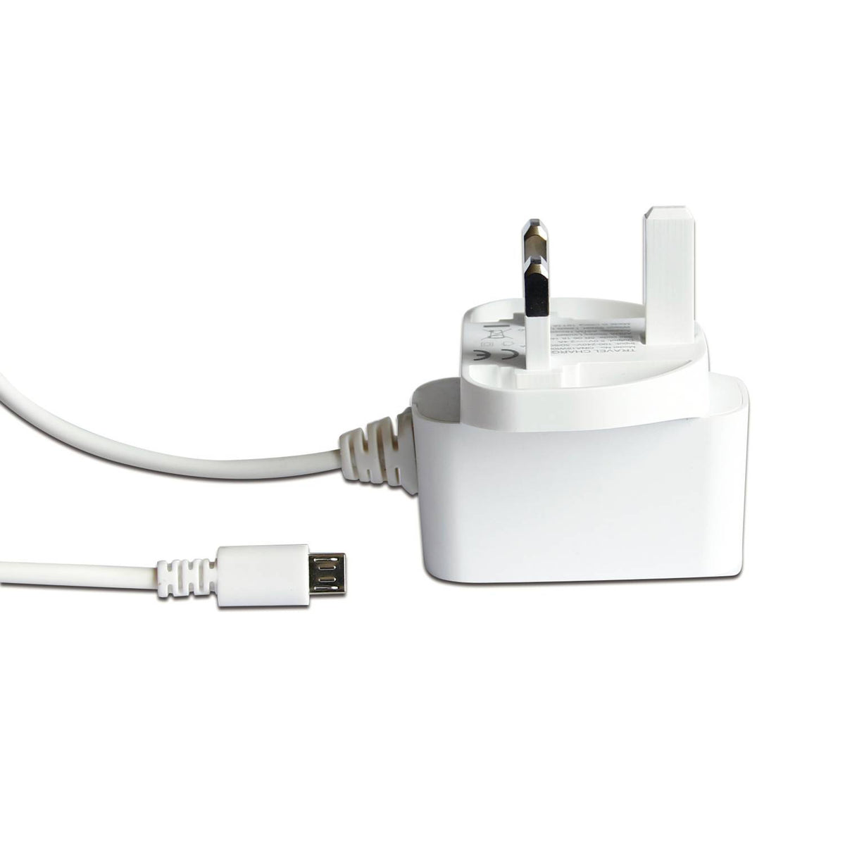 ONN 12W wired wall charger with Micro USB connector - British product