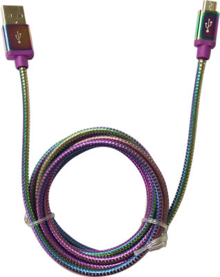 Blackweb Metal Micro USB Cable 1.5m
