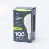 ASDA LED filament classic 100W light bulb, imported from the UK