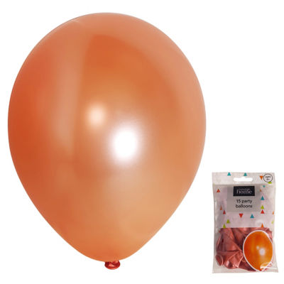George Home rose gold balloons 15 pack - British product
