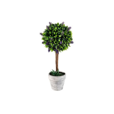 George Home artificial potted lavender tree 60cm, imported from the UK