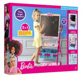 Barbie wooden rotating easel with whiteboard and chalkboard, UK version