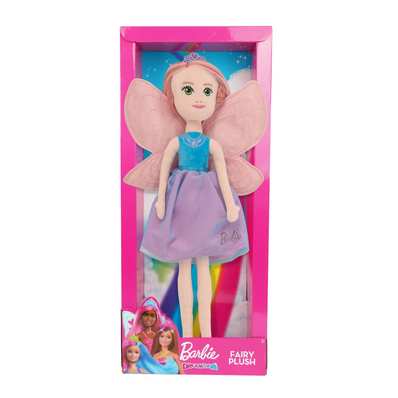 Barbie Fairy Plush Doll with tiara and wings (British brand)