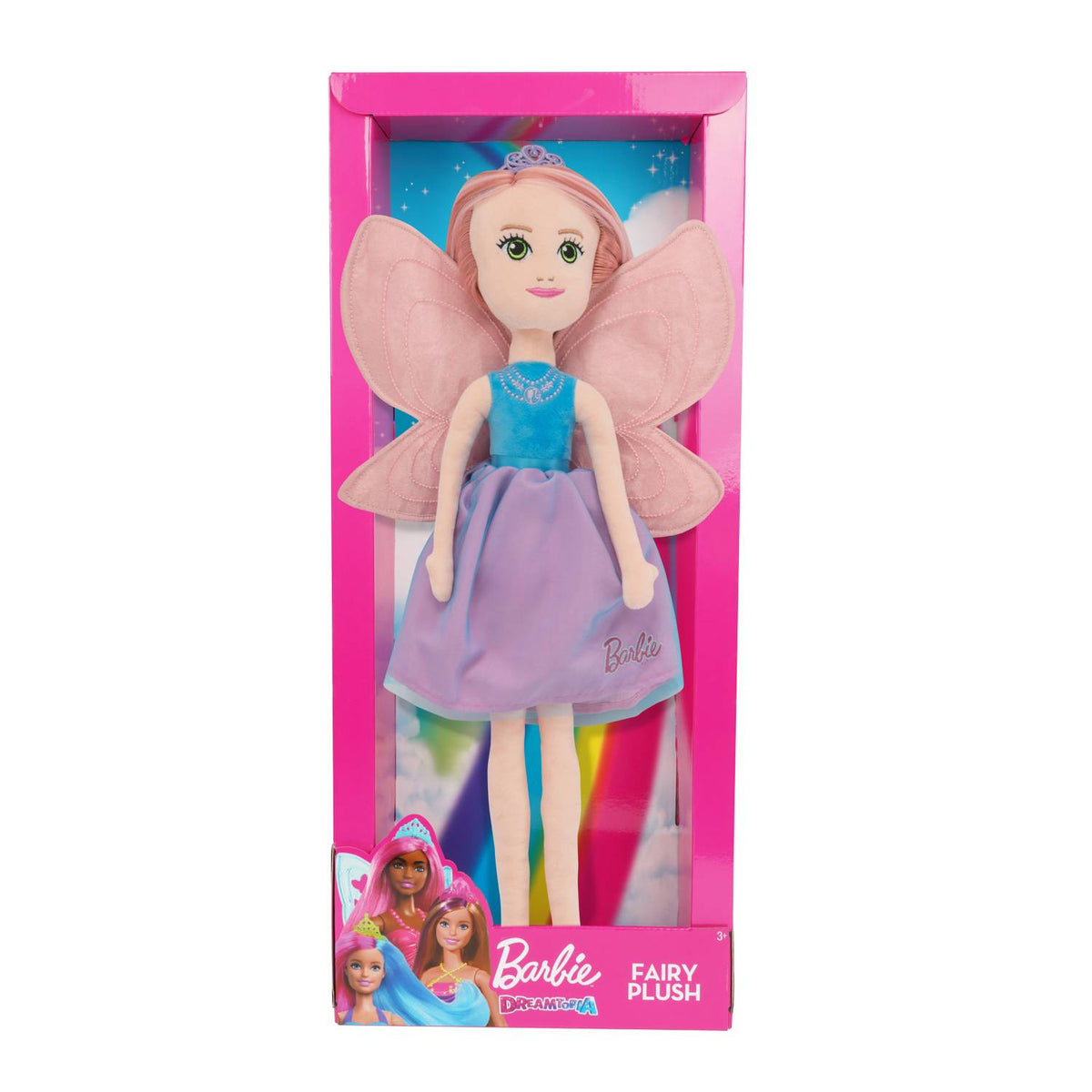 Barbie Fairy Plush Doll with tiara and wings (British brand)