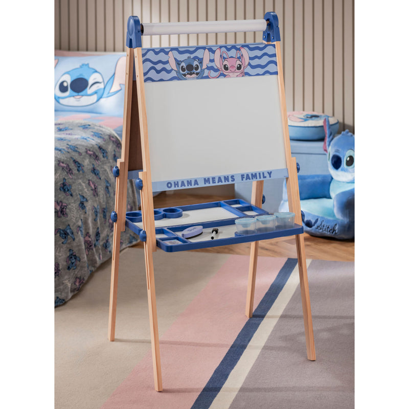 Disney Stitch wooden easel art set (British brand)