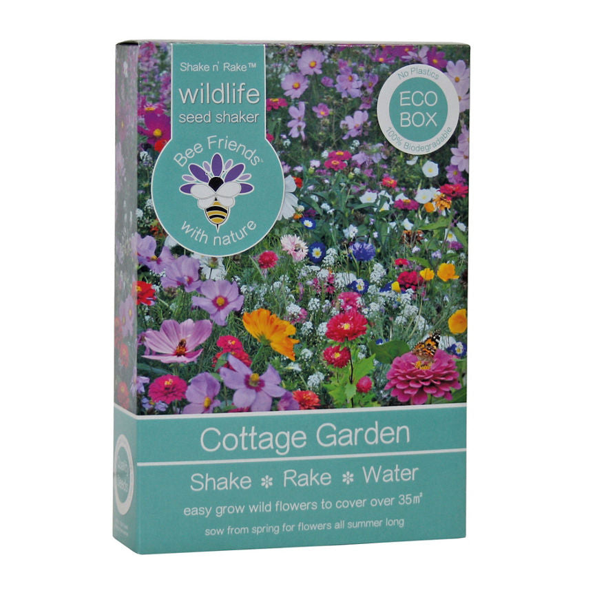 Bee Friends Cottage Garden Seed Shaker