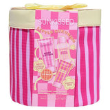 Sunkissed Little Luxuries travel size body wash hand cream lip balm, UK version