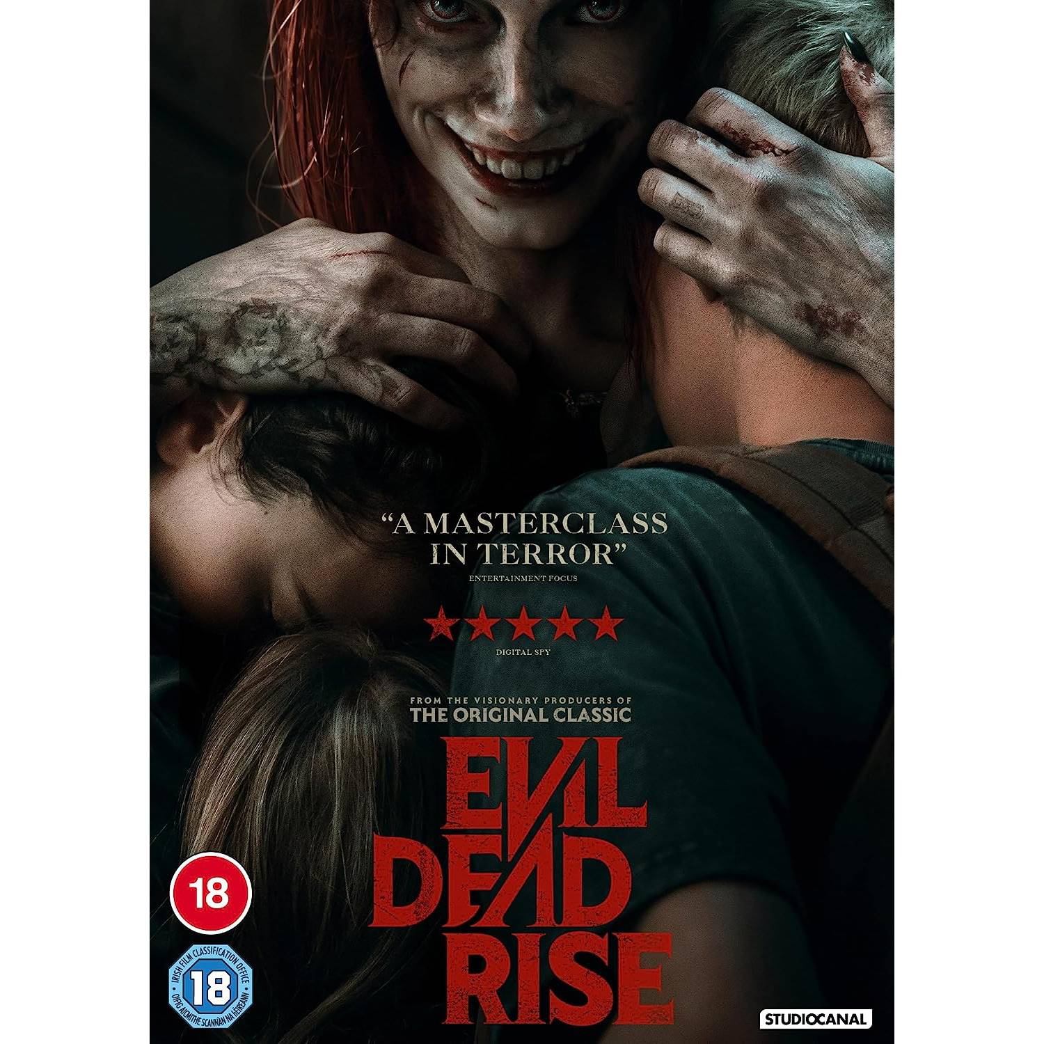 Evil Dead Rise DVD 18 certificate horror - British product