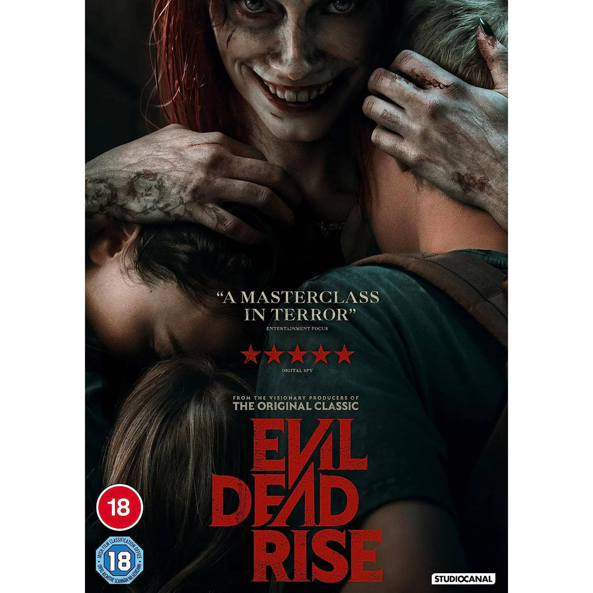 Evil Dead Rise DVD 18 certificate horror - British product