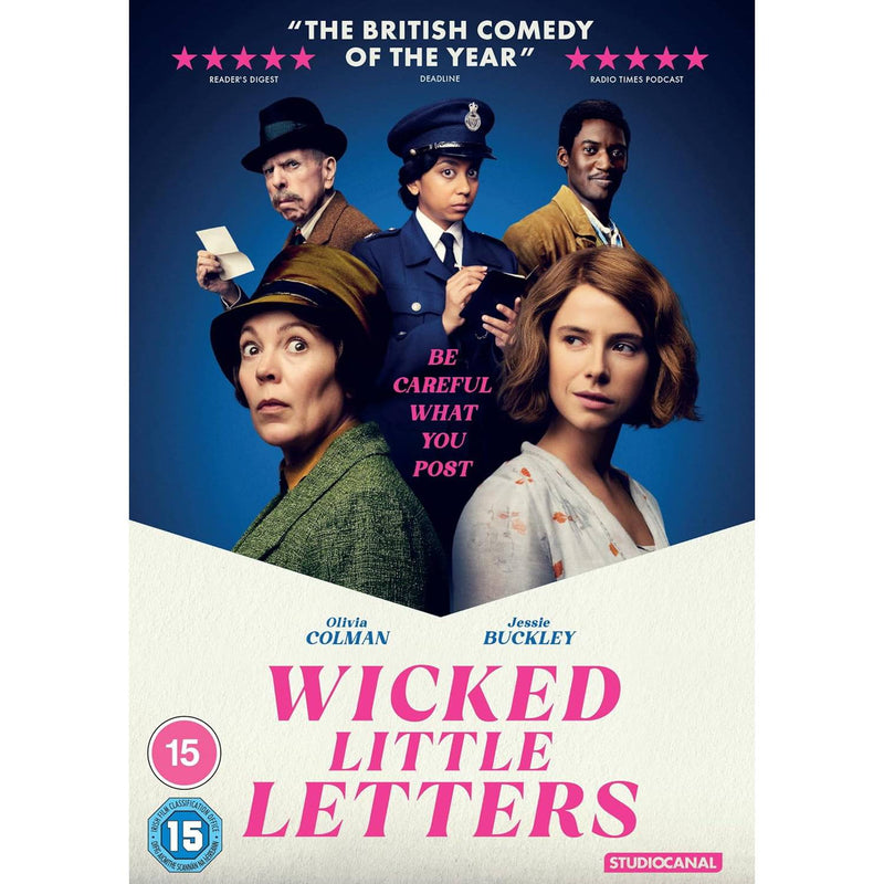 Wicked Little Letters DVD, a British comedy film, imported from the UK