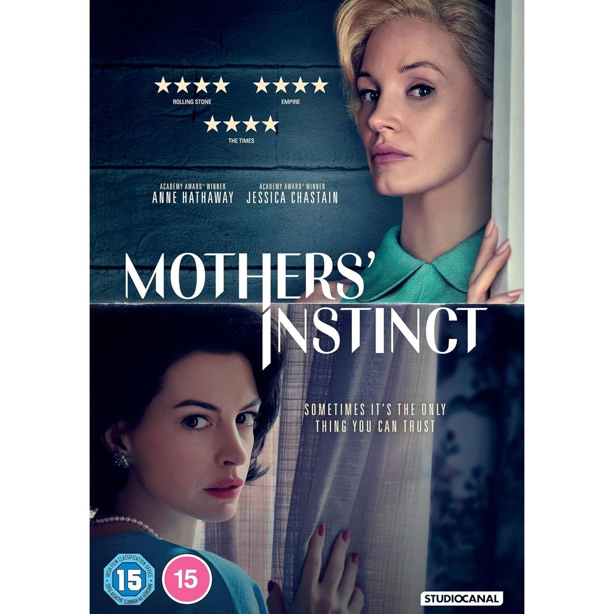DVD of Mothers' Instinct film starring Jessica Chastain and Anne Hathaway - British product
