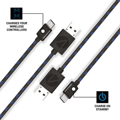 STEALTH twin Play & Charge cables for PS5, 3M length (British brand)