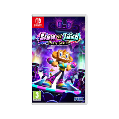 Nintendo video game Samba De Amigo Party Central, imported from the UK