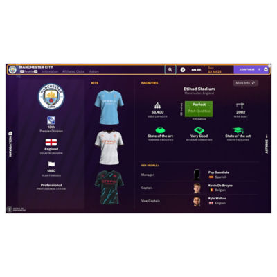 Football Manager 2024 PlayStation 5 game, imported from the UK