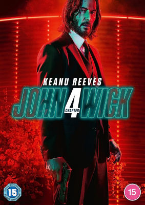 John Wick Chapter 4 DVD 1 disc - British product